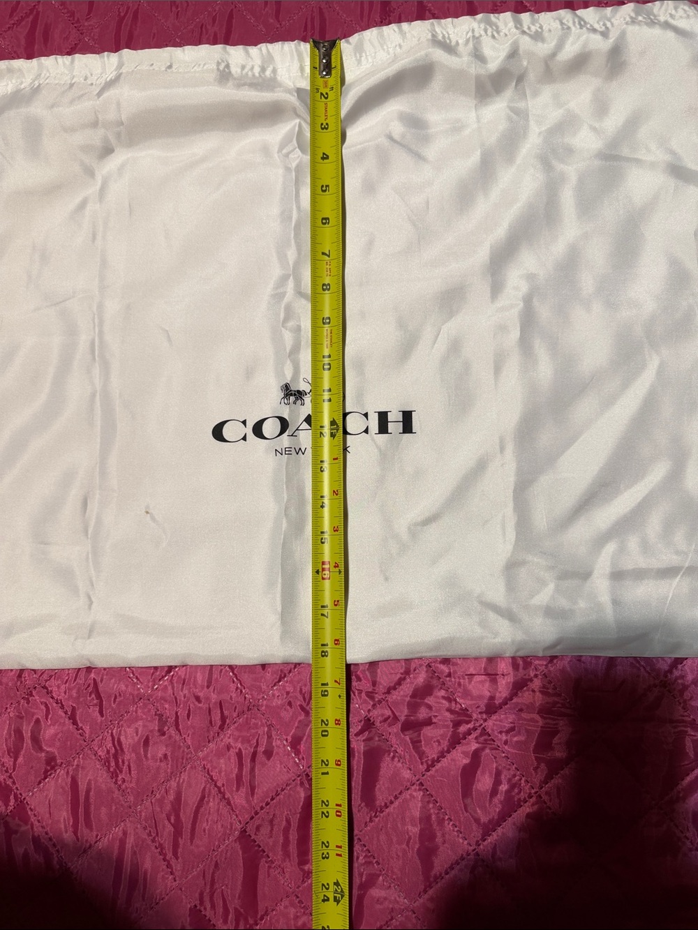 Coach Satin Dust Bag - Picture 6 of 6